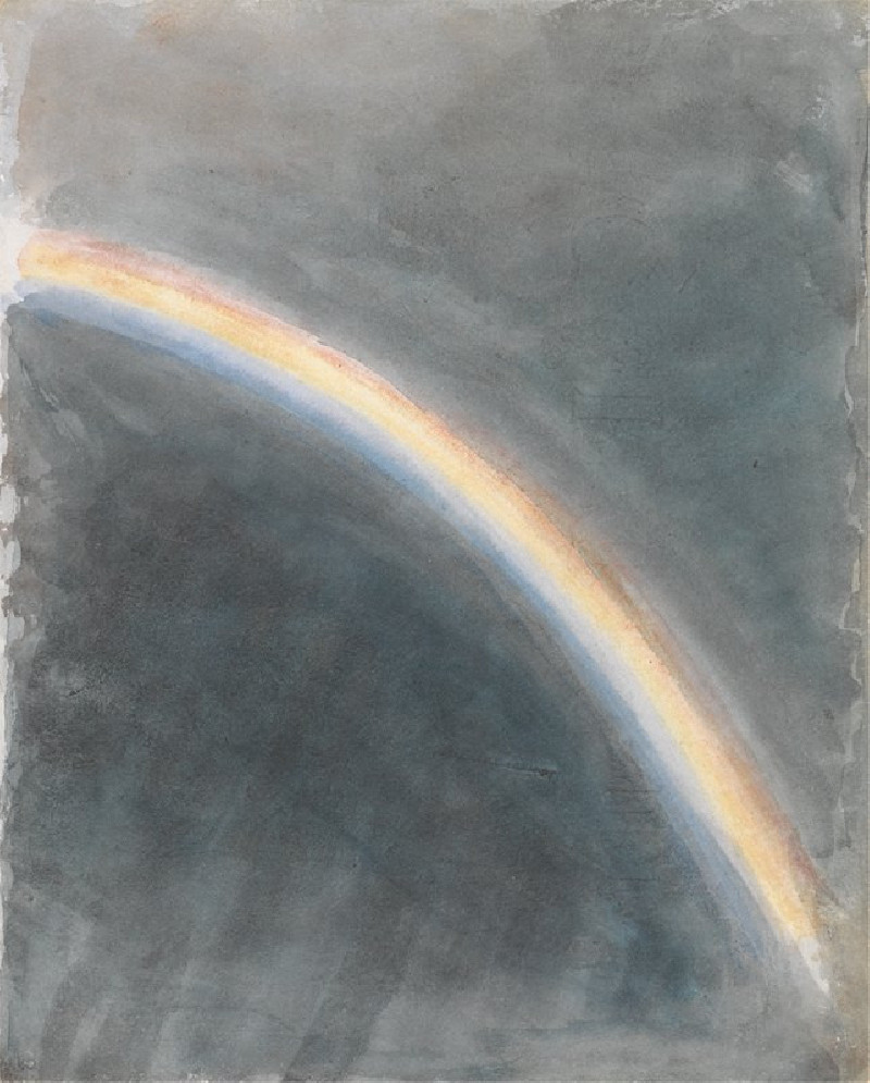 Sky Study with Rainbow (1827) reproduction of painting by John Constable. ALL GICLEE PRINTS