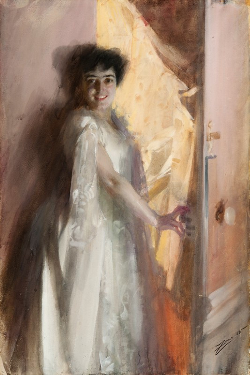 Rosita Mauri (1888) reproduction of painting by Anders Zorn. ALL GICLEE PRINTS