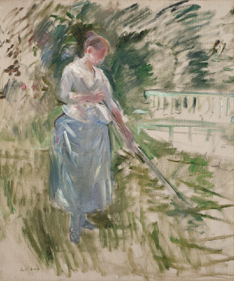 Berthe Morisot reprodukcija Faneuse (1888), VISOS REPRODUKCIJOS , paveikslai, reprodukcijos internetu