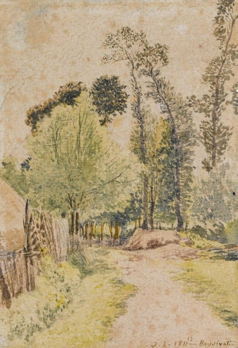 Study Of Trees At Bayswater, London (1811) reproduction of painting by John Linnell. ALL GICLEE PRINTS