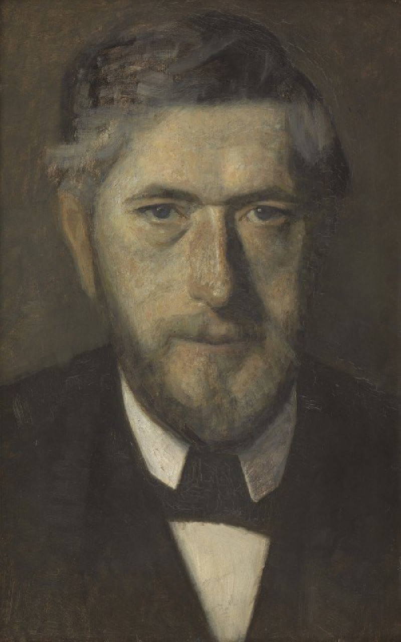 Vilhelm Hammershøi reprodukcija Jens Ferdinand Willumsen. Study for Five Portraits (1901), VISOS REPRODUKCIJOS , paveikslai, ...