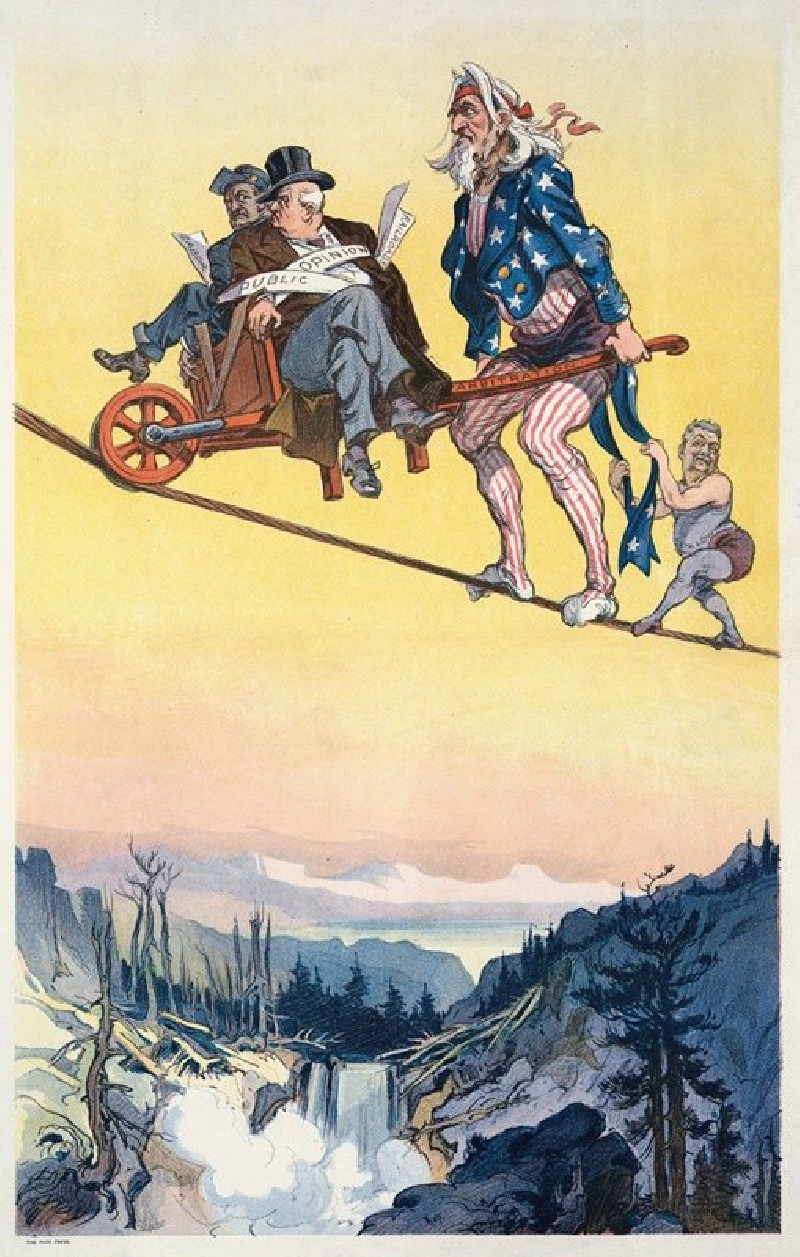 Some stunt for Samuel (1913) reproduction of painting by Udo Keppler. ALL GICLEE PRINTS