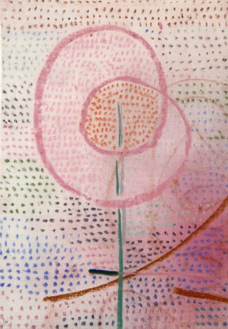 Flourishing (1934) reproduction of painting by Paul Klee. ALL GICLEE PRINTS