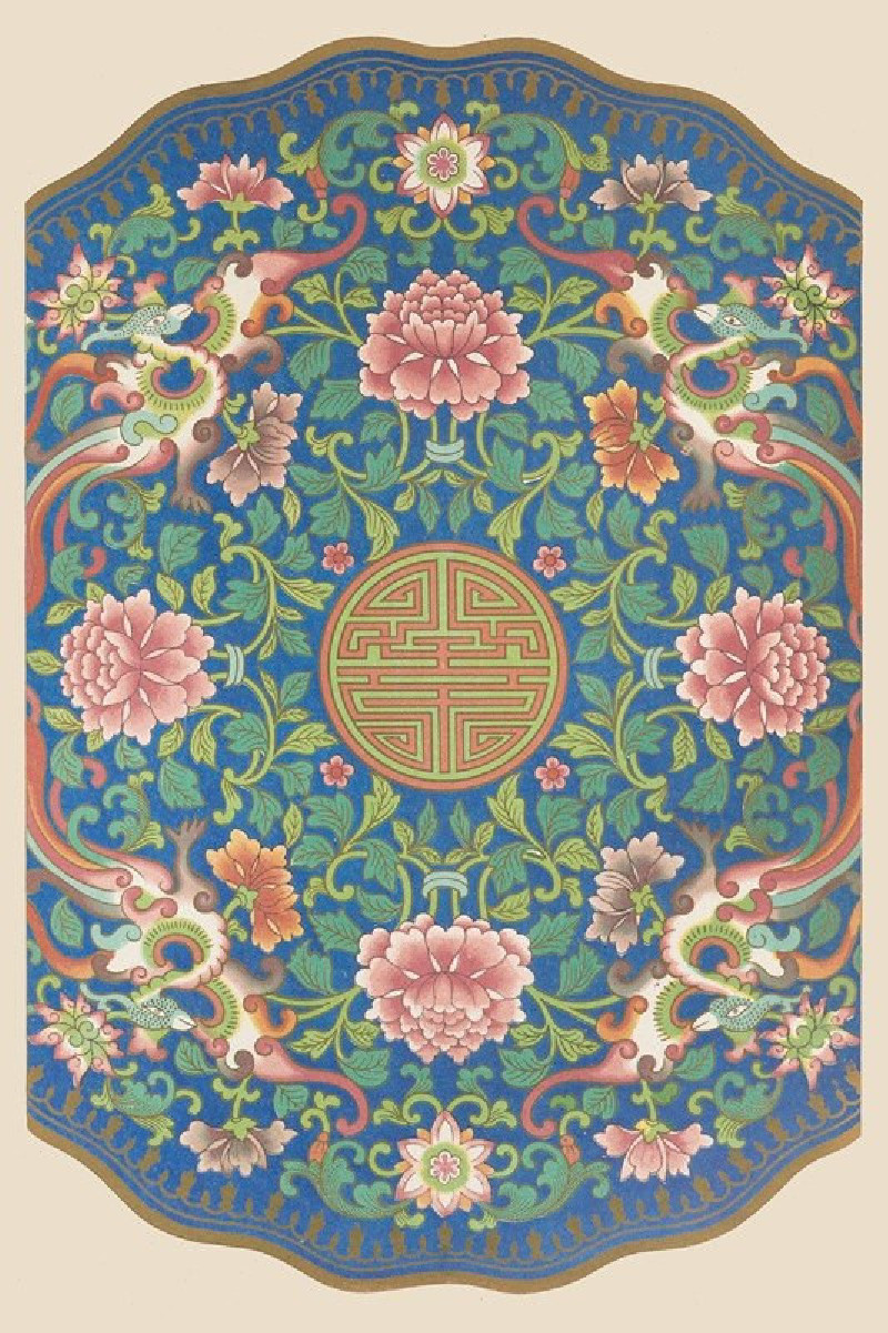 Owen Jones reprodukcija Examples of Chinese ornament, Pl.76 (1867), VISOS REPRODUKCIJOS , paveikslai, reprodukcijos internetu