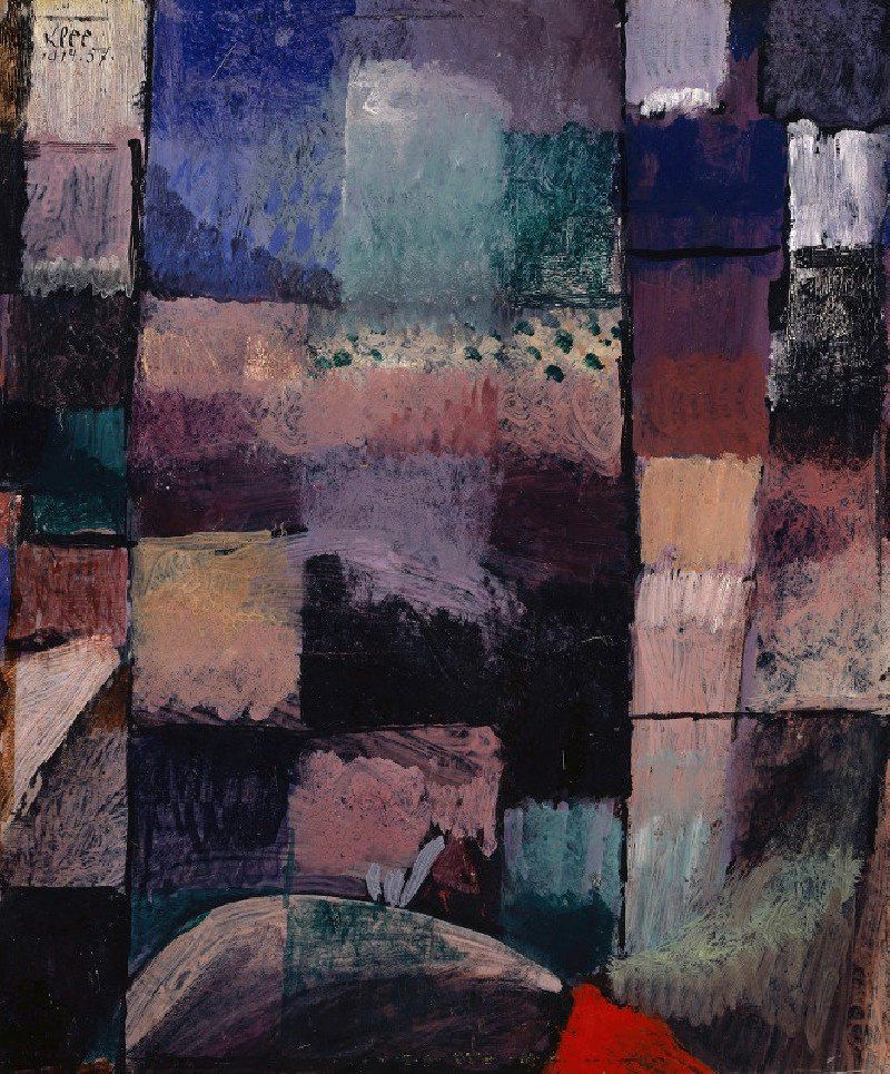 About a motif from Hammamet (1914) reproduction of painting by Paul Klee. ALL GICLEE PRINTS