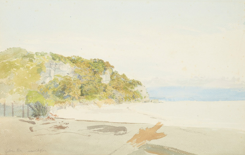 Golden Bay, near Clifton (1860s - 1880s) reproduction of painting by Honorable James Richmond. ALL GICLEE PRINTS