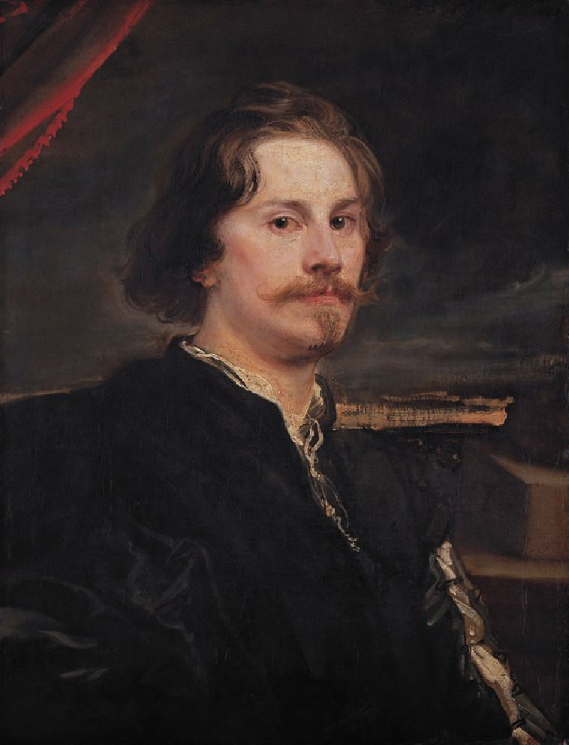 Portrait of Pieter Soutman (1626) reproduction of painting by Anthony van Dyck. ALL GICLEE PRINTS