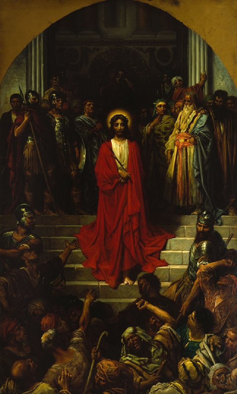 Ecce Homo (1877) reproduction of painting by Gustave Doré. ALL GICLEE PRINTS