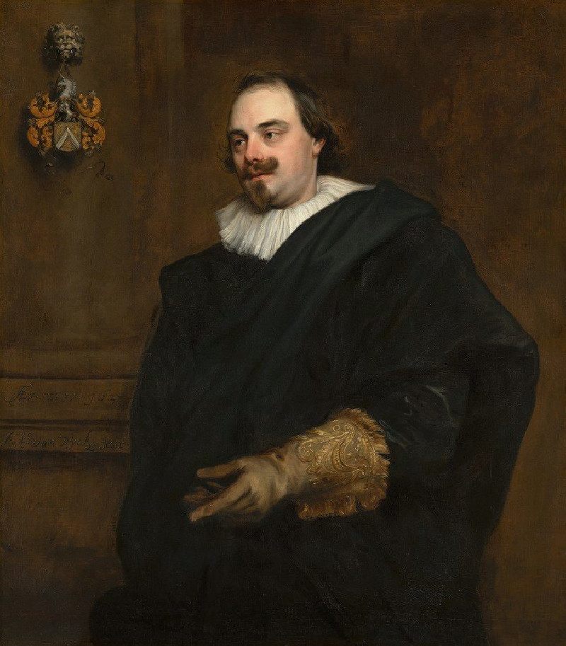 Anthony van Dyck reprodukcija Portrait of Peeter Stevens (1627), VISOS REPRODUKCIJOS , paveikslai, reprodukcijos internetu