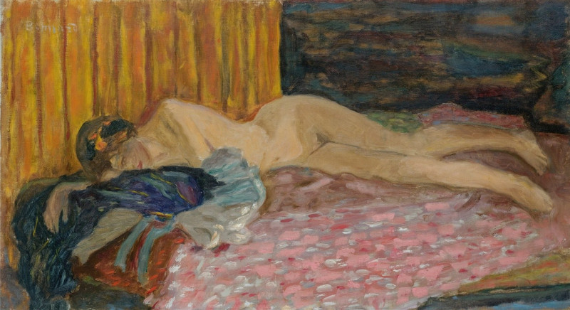 Le Canapé Rose (1910) reproduction of painting by Pierre Bonnard. ALL GICLEE PRINTS