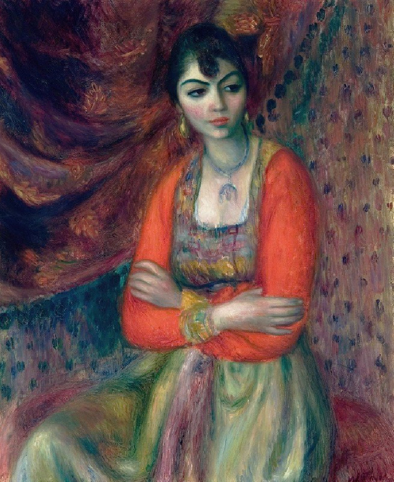 Armenian Girl (1916) reproduction of painting by William James Glackens. ALL GICLEE PRINTS