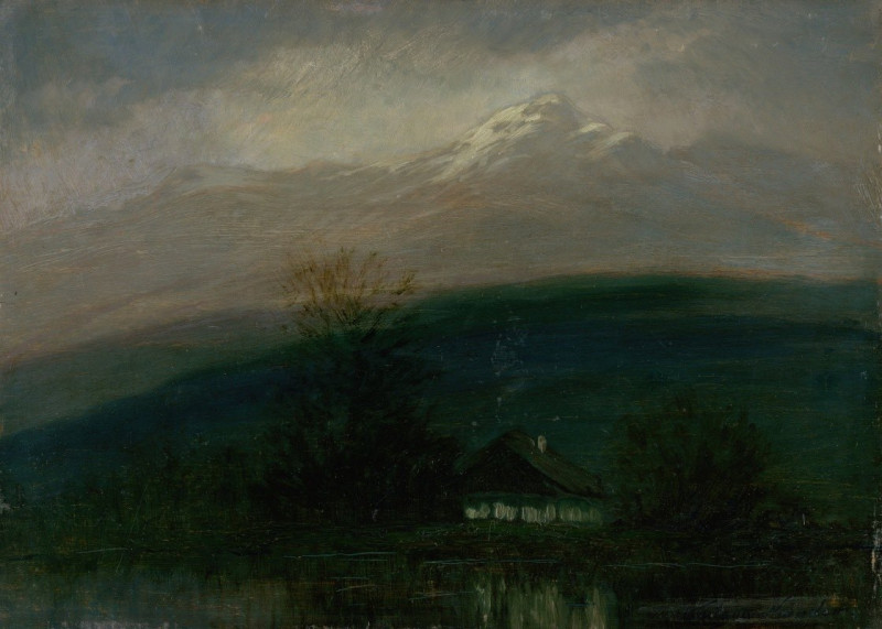 Ferdinand Katona reprodukcija The Tatra Mountain in the Night (1900), VISOS REPRODUKCIJOS , paveikslai, reprodukcijos internetu