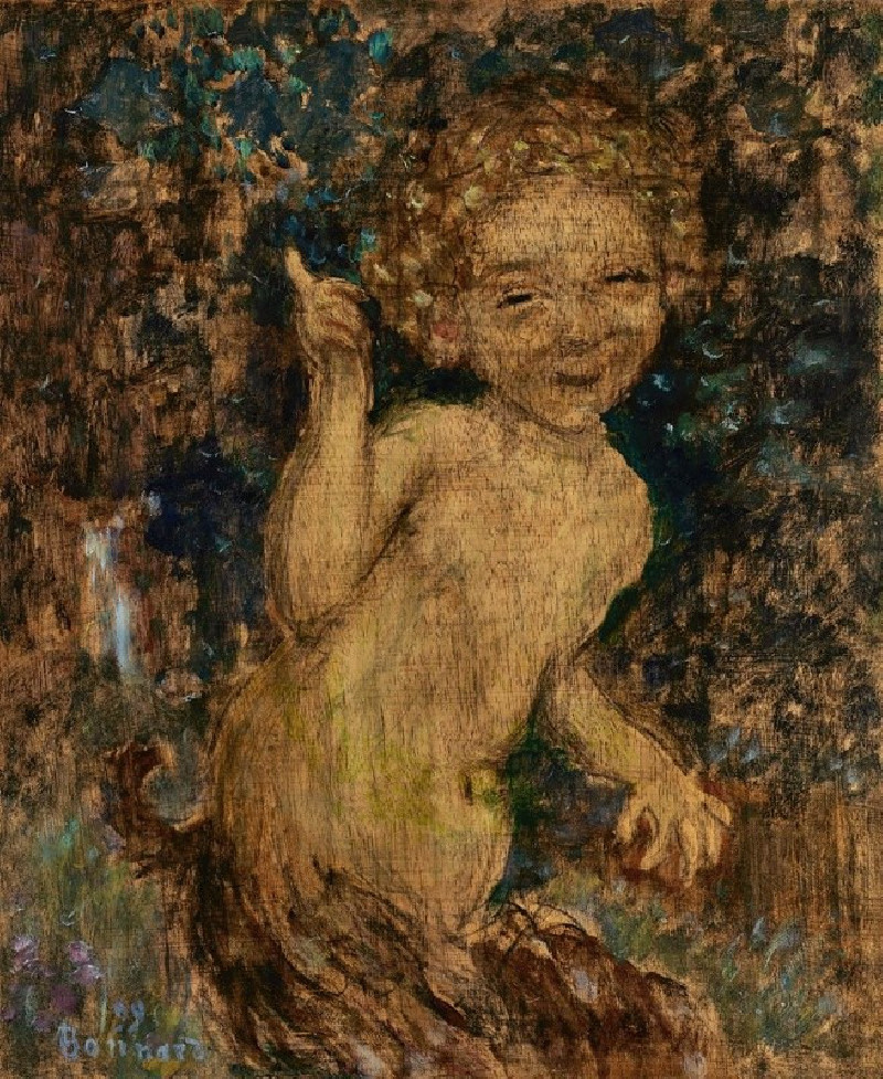 Le Faune (1899) reproduction of painting by Pierre Bonnard. ALL GICLEE PRINTS