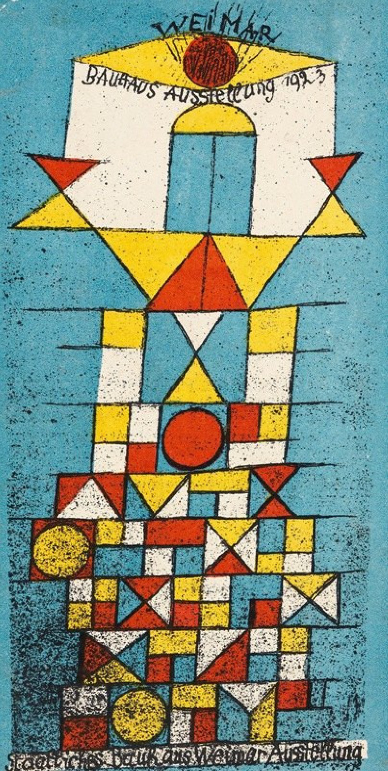 Paul Klee reprodukcija Die erhabene Seite (1923), VISOS REPRODUKCIJOS , paveikslai, reprodukcijos internetu