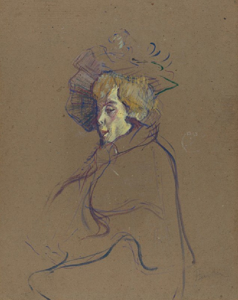 Henri de Toulouse-Lautrec reprodukcija Jane Avril (1892), VISOS REPRODUKCIJOS , paveikslai, reprodukcijos internetu