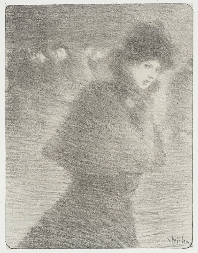 Chansons De Femmes (1897) reproduction of painting by Théophile Alexandre Steinlen. ALL GICLEE PRINTS