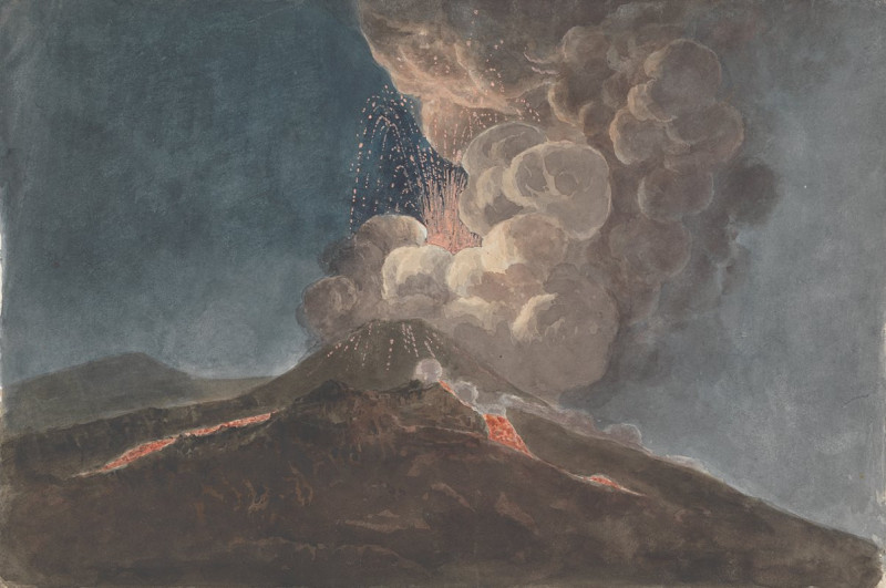 Isaac Weld reprodukcija Vesuvius in Eruption, VISOS REPRODUKCIJOS , paveikslai, reprodukcijos internetu