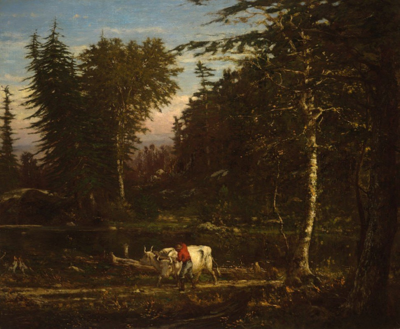 George Inness reprodukcija In the Adirondacks (ca. 1862), VISOS REPRODUKCIJOS , paveikslai, reprodukcijos internetu