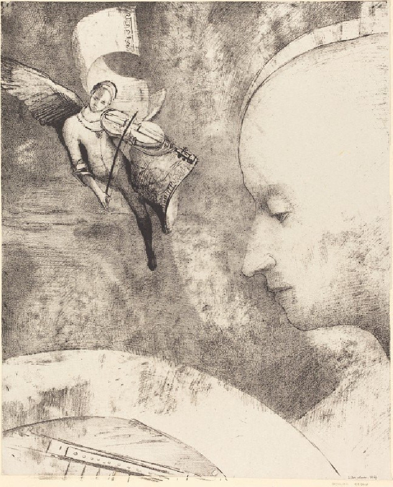 Odilon Redon reprodukcija L’Art Celeste (The Celestial Art) (1894), VISOS REPRODUKCIJOS , paveikslai, reprodukcijos internetu