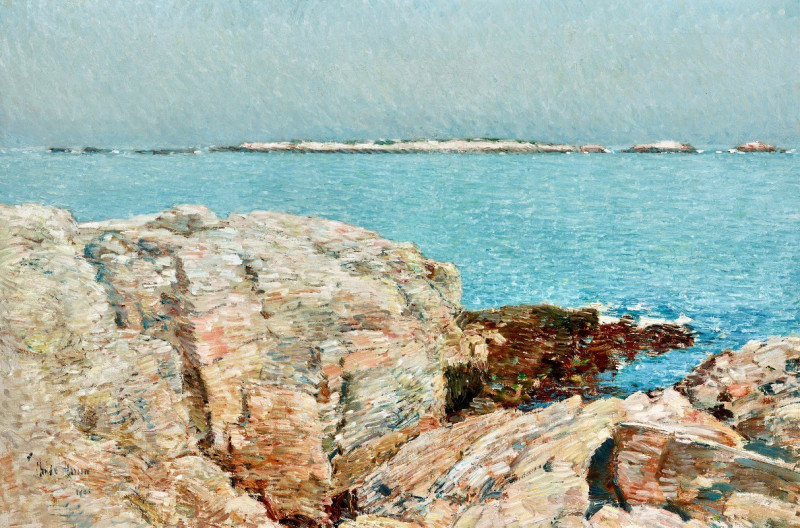 Duck Island (1906) reproduction of painting by Childe Hassam. ALL GICLEE PRINTS