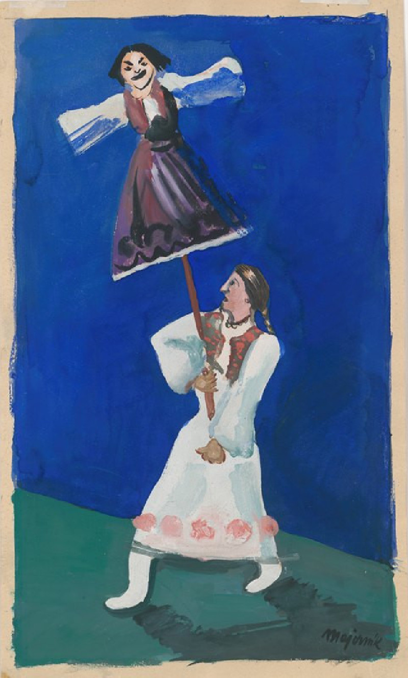 Morena. (1933) reproduction of painting by Cyprián Majerník. ALL GICLEE PRINTS