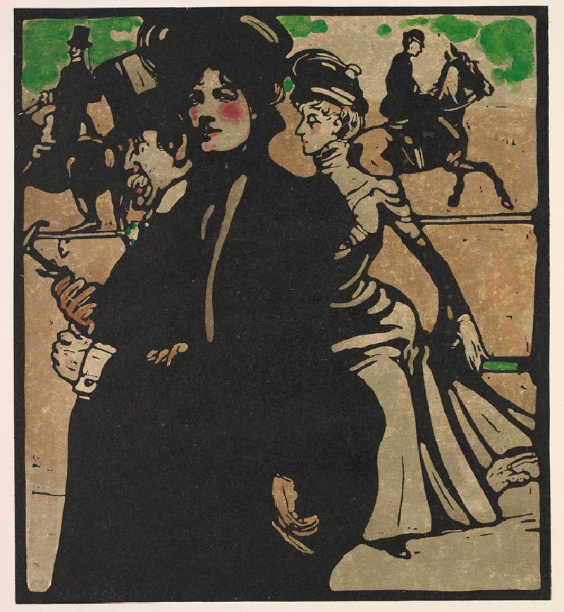 Lady (1898) reproduction of painting by William Nicholson. ALL GICLEE PRINTS