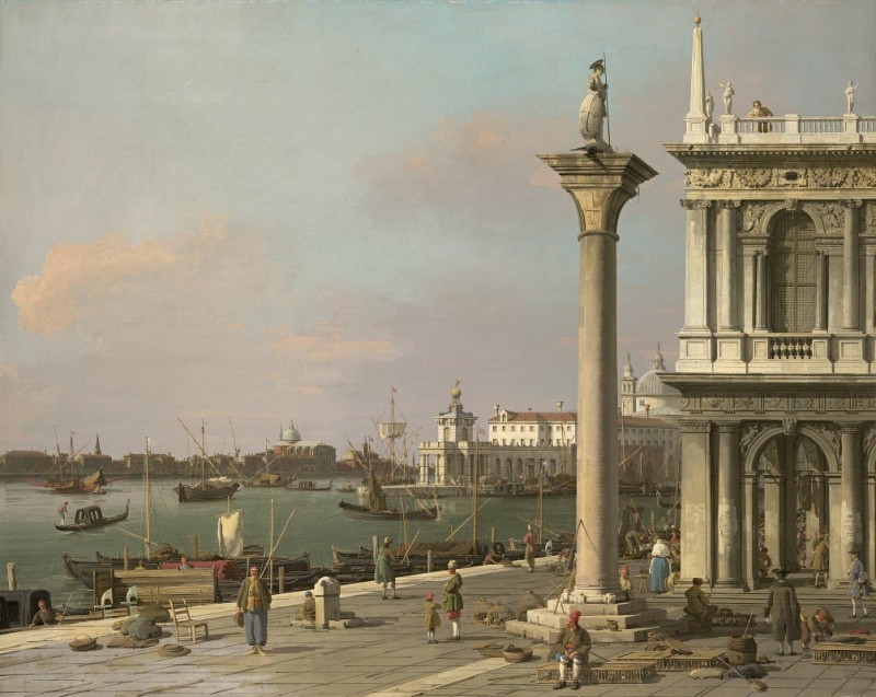 Bacino di S. Marco- From the Piazzetta reproduction of painting by Canaletto. ALL GICLEE PRINTS