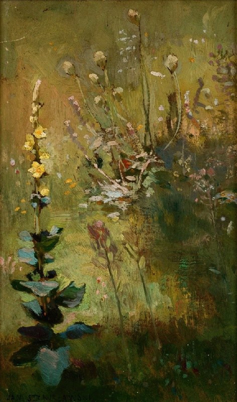 Mullein (1887) reproduction of painting by Jan Stanislawski. ALL GICLEE PRINTS