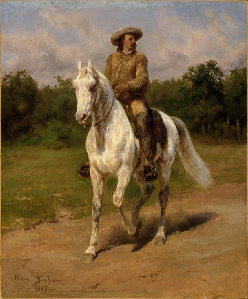 Rosa Bonheur reprodukcija Col. William F. Cody (Buffalo Bill) (1889), VISOS REPRODUKCIJOS , paveikslai, reprodukcijos internetu