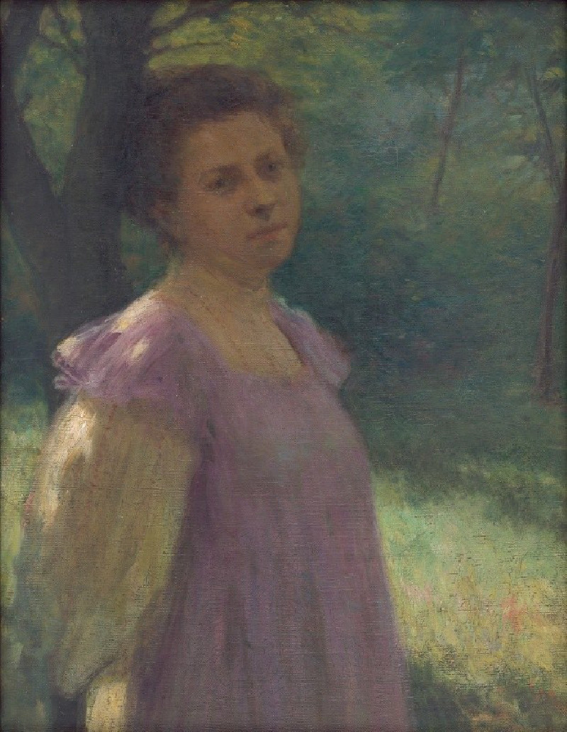 Elemír Halász-Hradil reprodukcija Under a Tree (1902), VISOS REPRODUKCIJOS , paveikslai, reprodukcijos internetu