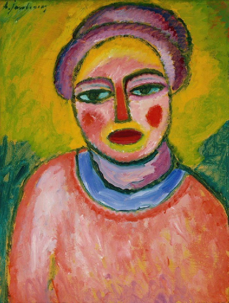 Alexej von Jawlensky reprodukcija Spring (1912), VISOS REPRODUKCIJOS , paveikslai, reprodukcijos internetu