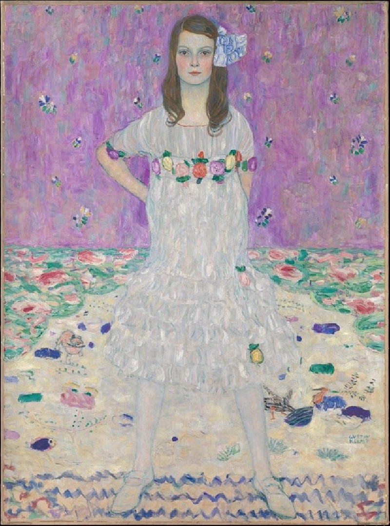 Mäda Primavesi (1912–1913) reproduction of painting by Gustav Klimt. ALL GICLEE PRINTS