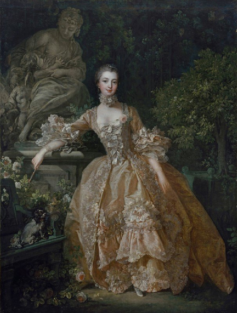 Madame de Pompadour (1759) reproduction of painting by Francois Boucher. ALL GICLEE PRINTS