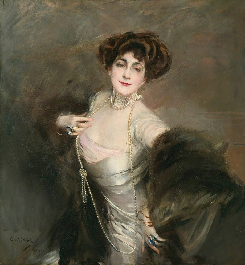 Portrait Of Diaz Albertini (1909) reproduction of painting by Giovanni Boldini. ALL GICLEE PRINTS