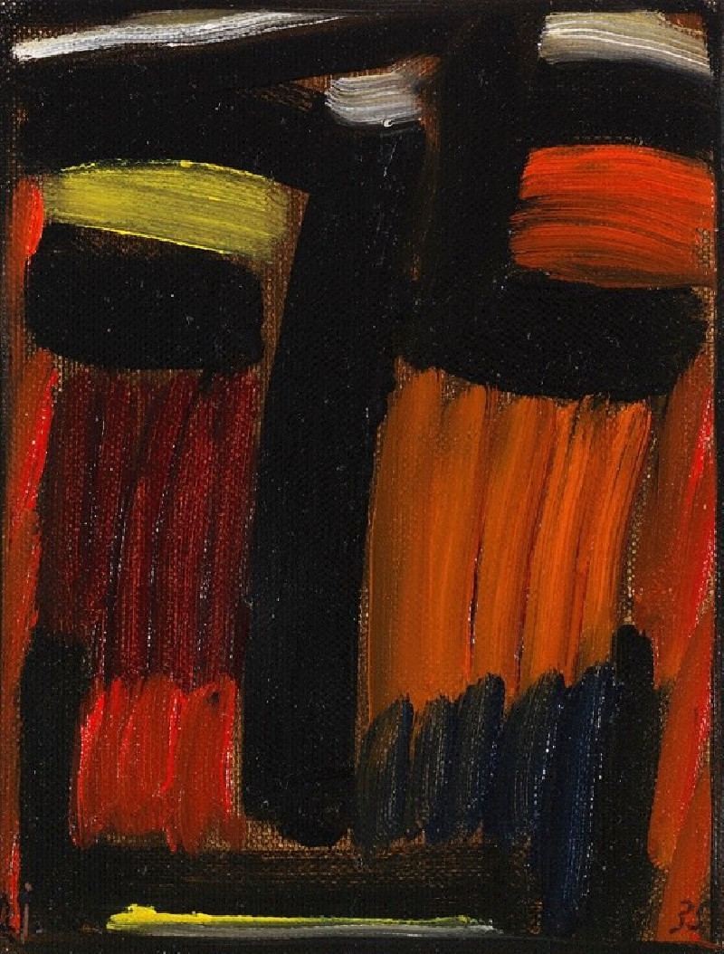 Meditation (1935) reproduction of painting by Alexej von Jawlensky. ALL GICLEE PRINTS