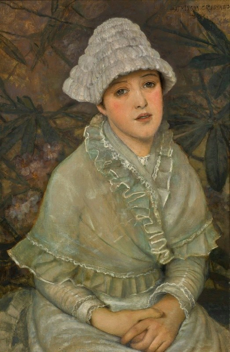 John Atkinson Grimshaw reprodukcija My wee white rose (1882), VISOS REPRODUKCIJOS , paveikslai, reprodukcijos internetu