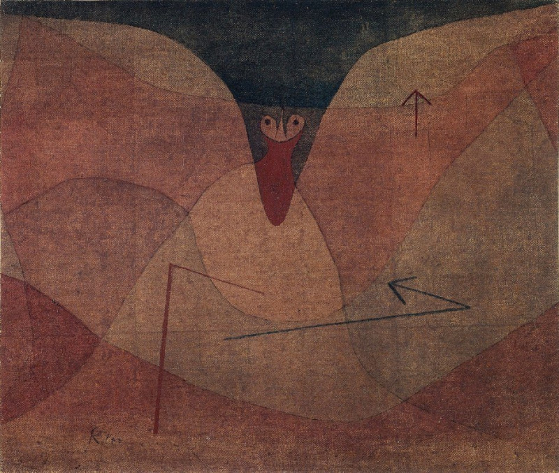 Aviatic Evolution (1934) reproduction of painting by Paul Klee. ALL GICLEE PRINTS