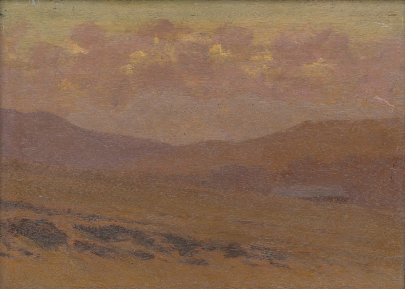 Ferdinand Katona reprodukcija Early Evening Tatras Landscape (1932), VISOS REPRODUKCIJOS , paveikslai, reprodukcijos internetu