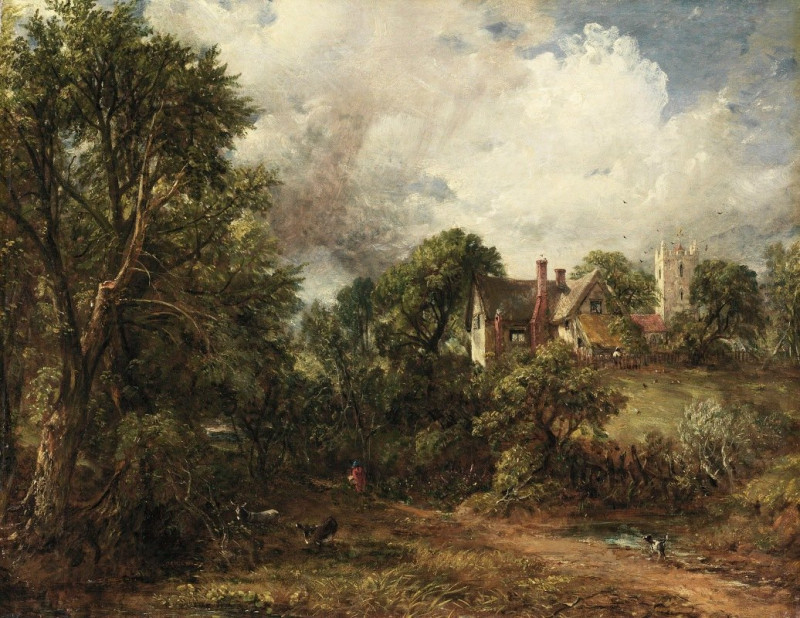 The Glebe Farm (1827) reproduction of painting by John Constable. ALL GICLEE PRINTS