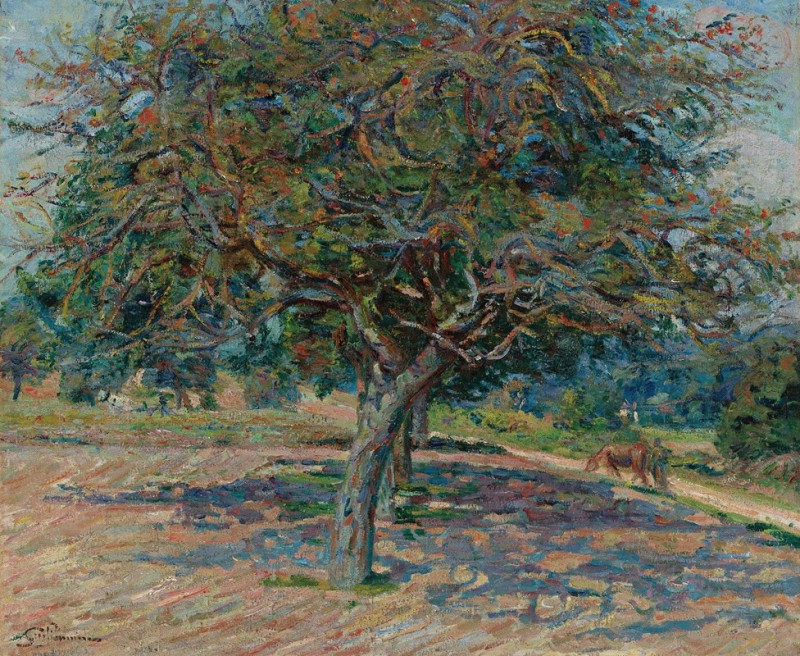 Arbres En Île-De-France (1878) reproduction of painting by Armand Guillaumin. ALL GICLEE PRINTS