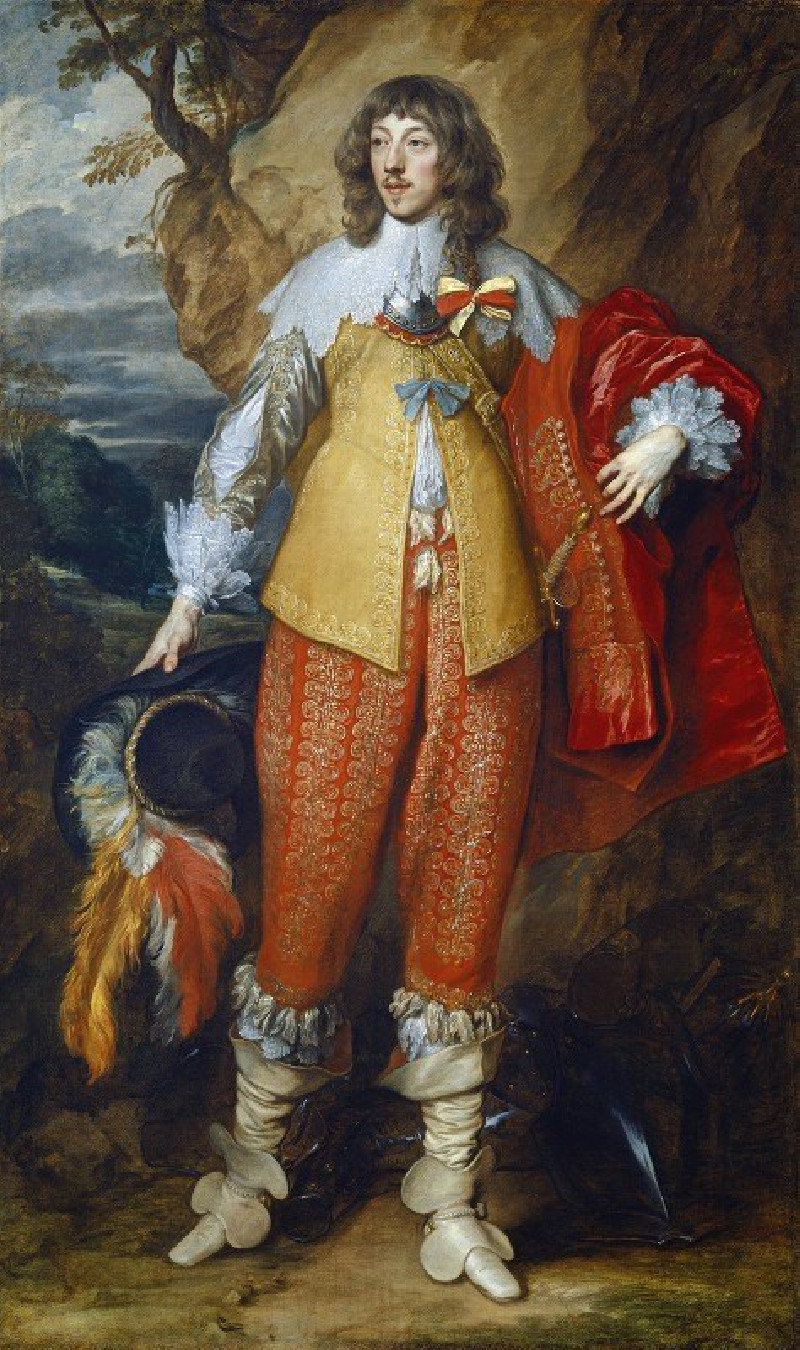 Henri II de Lorraine (c. 1634) reproduction of painting by Anthony van Dyck. ALL GICLEE PRINTS