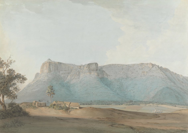 Rhotas from Akberpore (1798) reproduction of painting by Samuel Davis. ALL GICLEE PRINTS