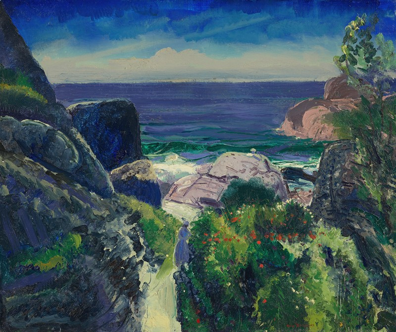 Paradise Point (1919) reproduction of painting by George Wesley Bellows. ALL GICLEE PRINTS