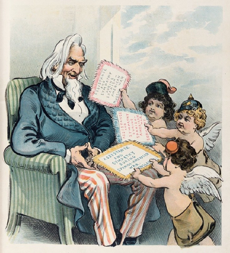 Udo Keppler reprodukcija Uncle Sam’s valentines (1902), VISOS REPRODUKCIJOS , paveikslai, reprodukcijos internetu