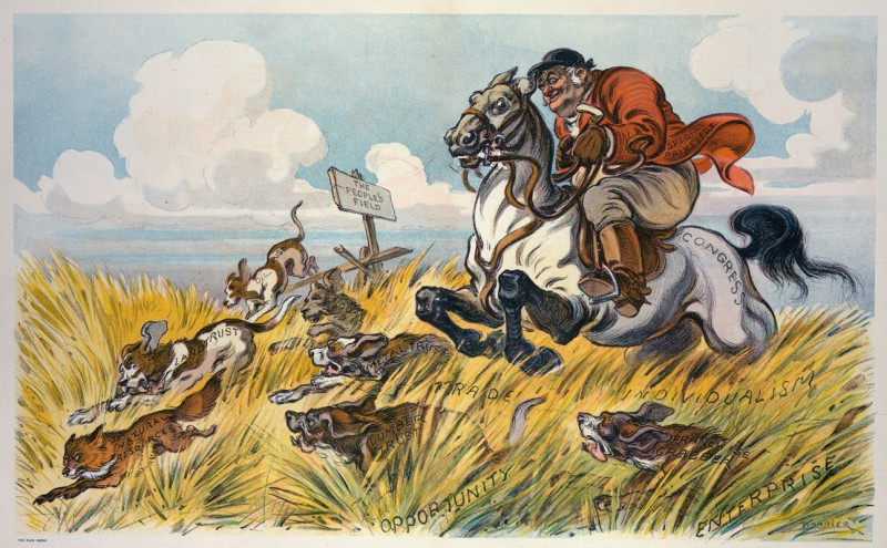 The master of the hounds (1909) reproduction of painting by Udo Keppler. ALL GICLEE PRINTS