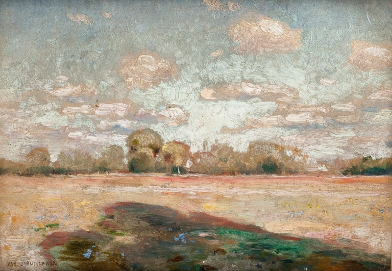 Jan Stanislawski reprodukcija Landscape (1905), VISOS REPRODUKCIJOS , paveikslai, reprodukcijos internetu