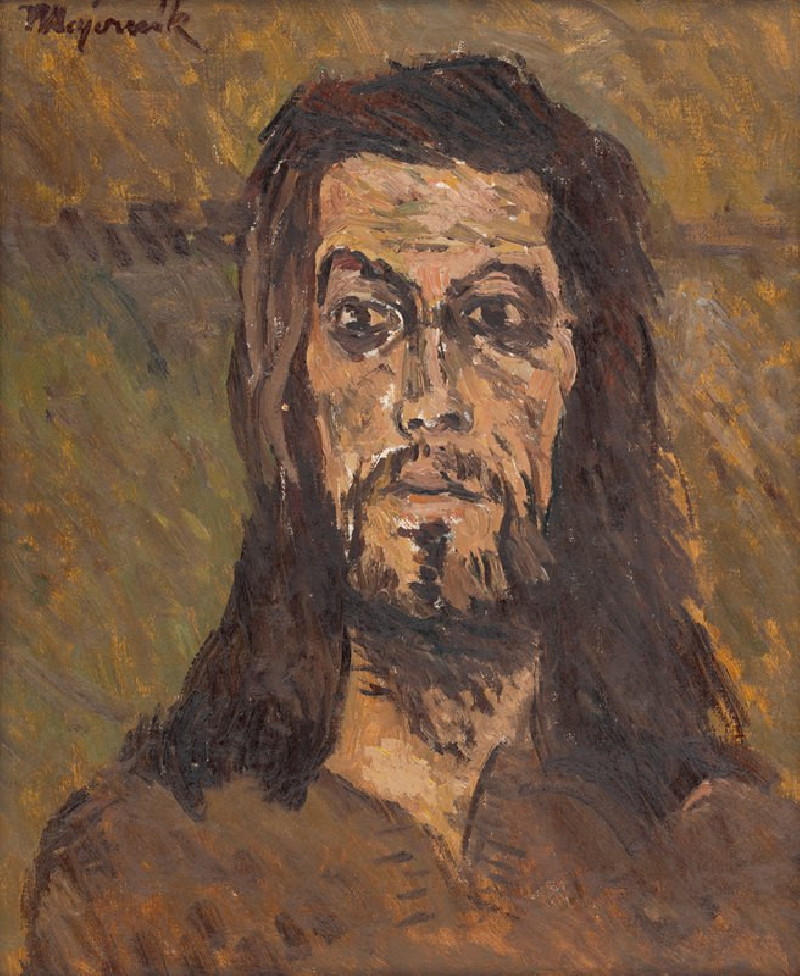 The Head of Saint John the Baptist (1941) reproduction of painting by Cyprián Majerník. ALL GICLEE PRINTS