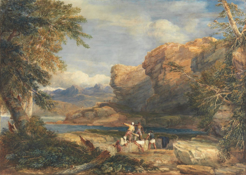 Pirate’s Isle (1826) reproduction of painting by David Cox. ALL GICLEE PRINTS