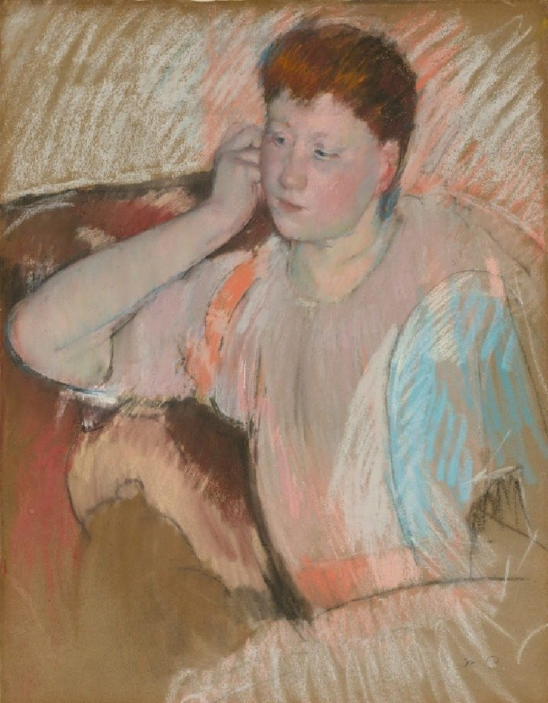 Clarissa (circa 1890-93) reproduction of painting by Mary Cassatt. ALL GICLEE PRINTS