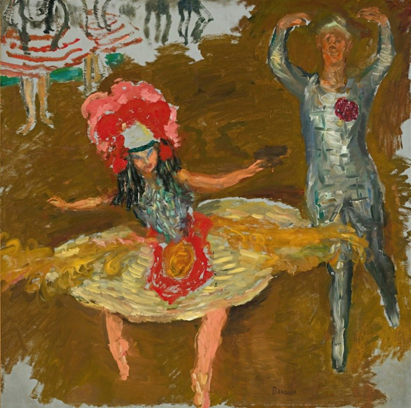 Danseurs (1909-12) reproduction of painting by Pierre Bonnard. ALL GICLEE PRINTS